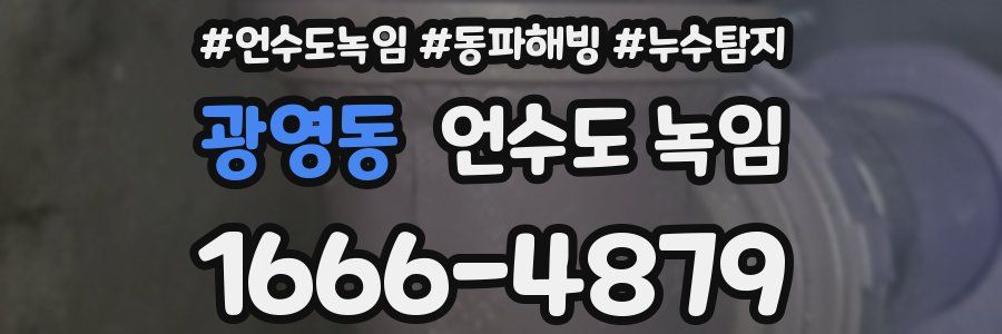 광영동 언수도 녹임