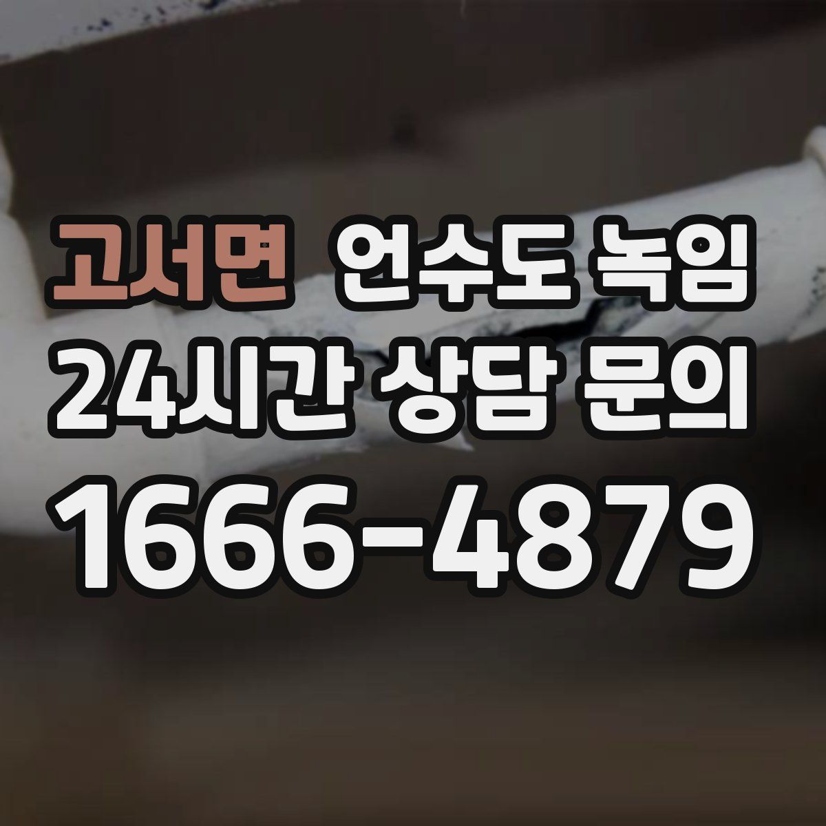 고서면 언수도 녹임