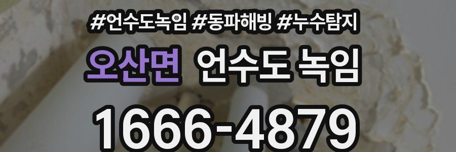 오산면 언수도 녹임