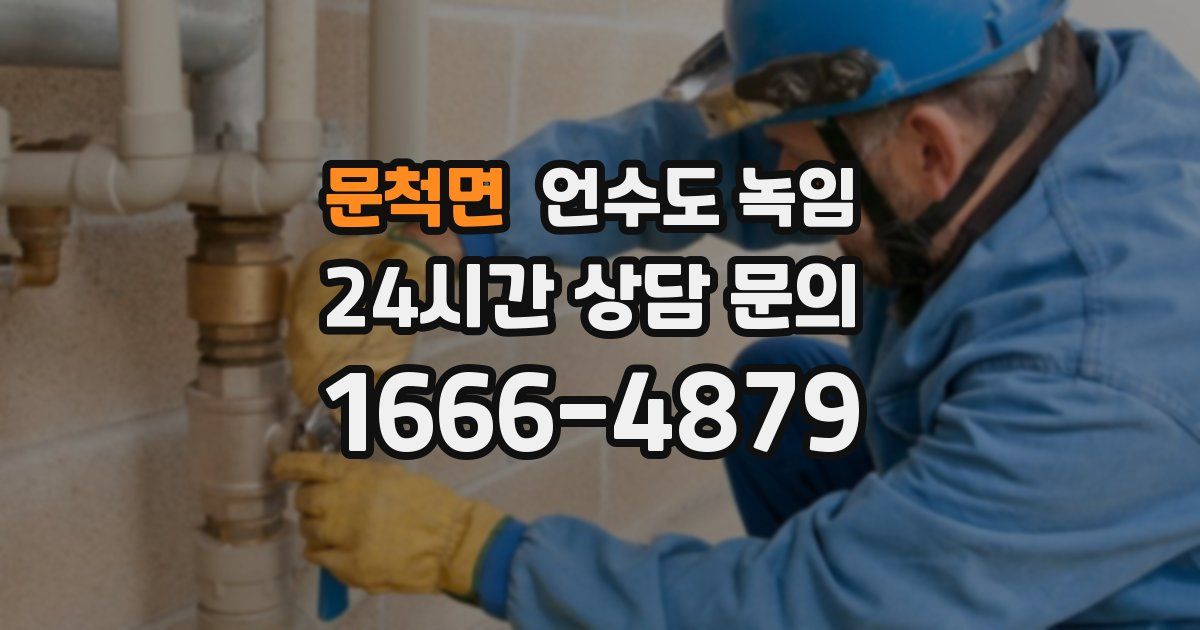 문척면 언수도 녹임