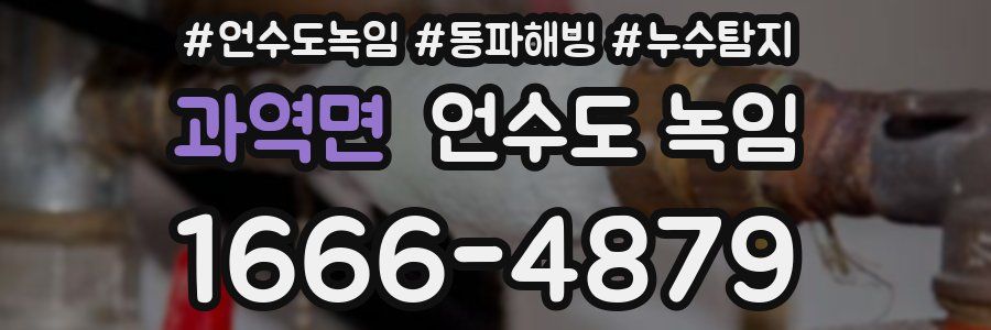 과역면 언수도 녹임