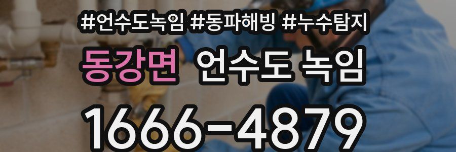 동강면 언수도 녹임