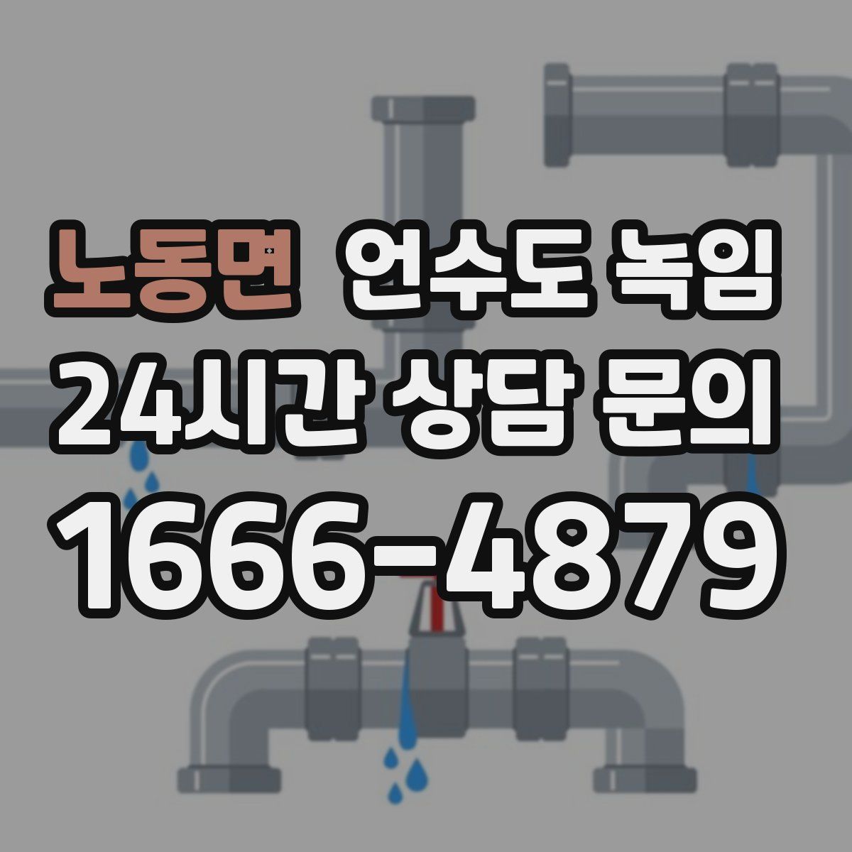 노동면 언수도 녹임