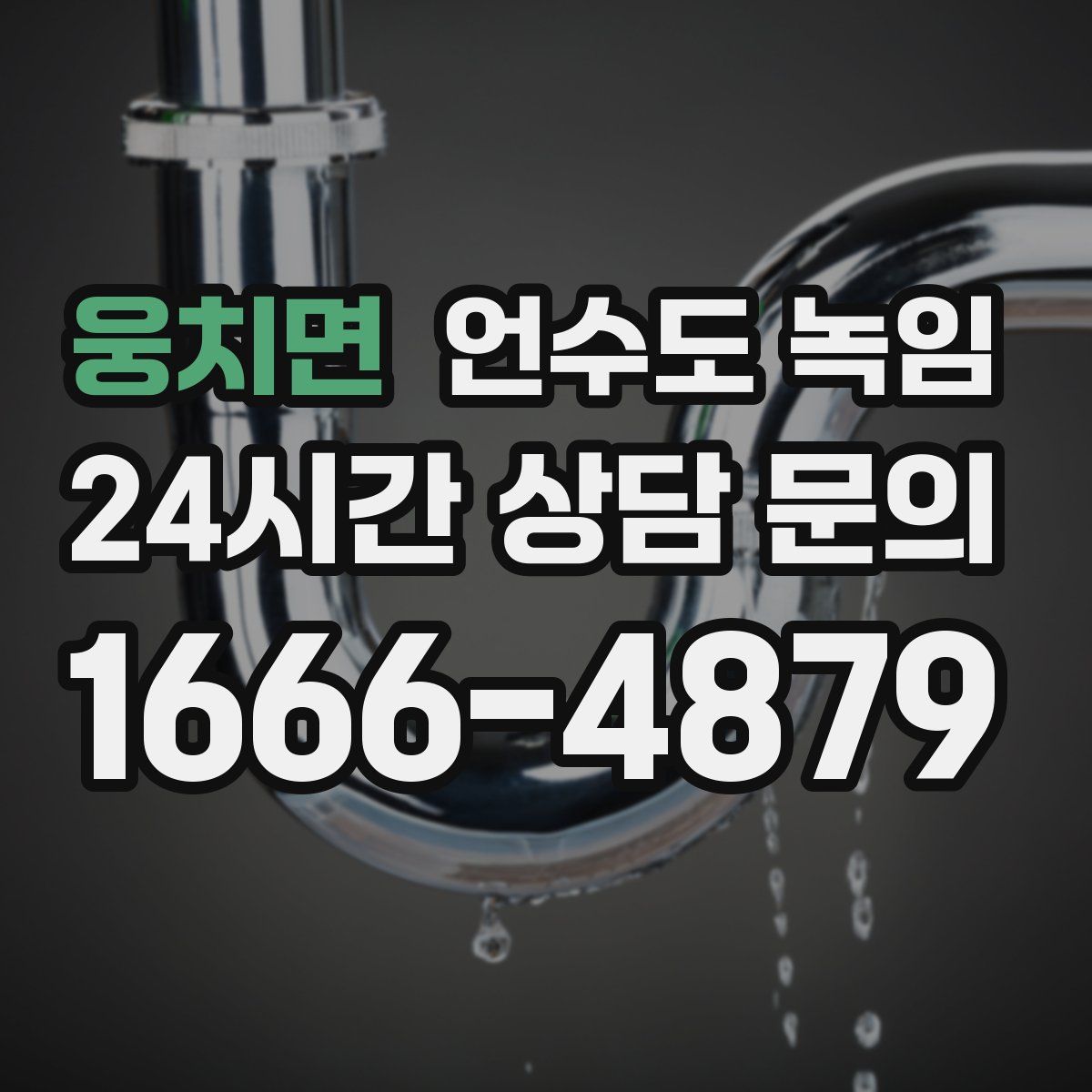 웅치면 언수도 녹임