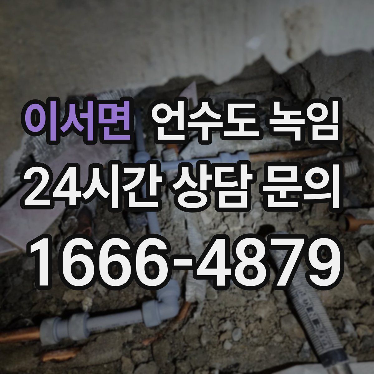 이서면 언수도 녹임