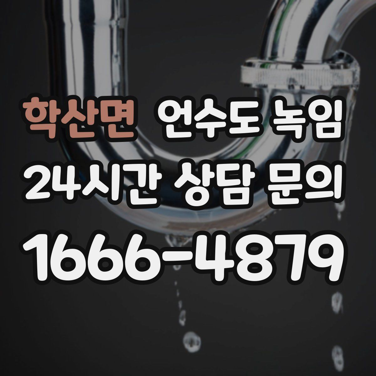 학산면 언수도 녹임