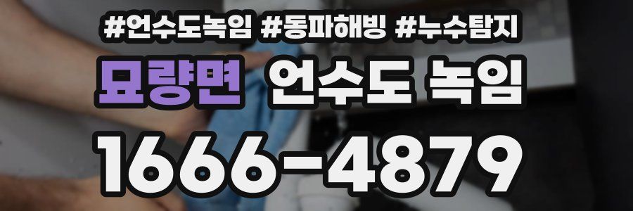 묘량면 언수도 녹임