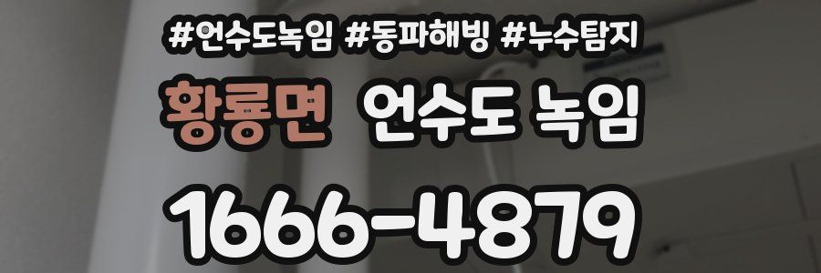 황룡면 언수도 녹임