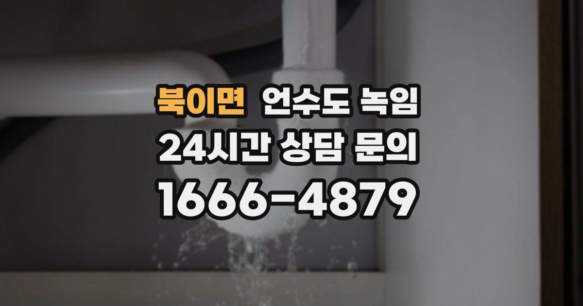 북이면 언수도 녹임