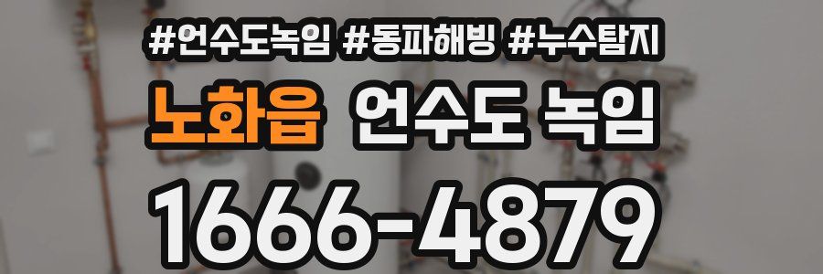 노화읍 언수도 녹임