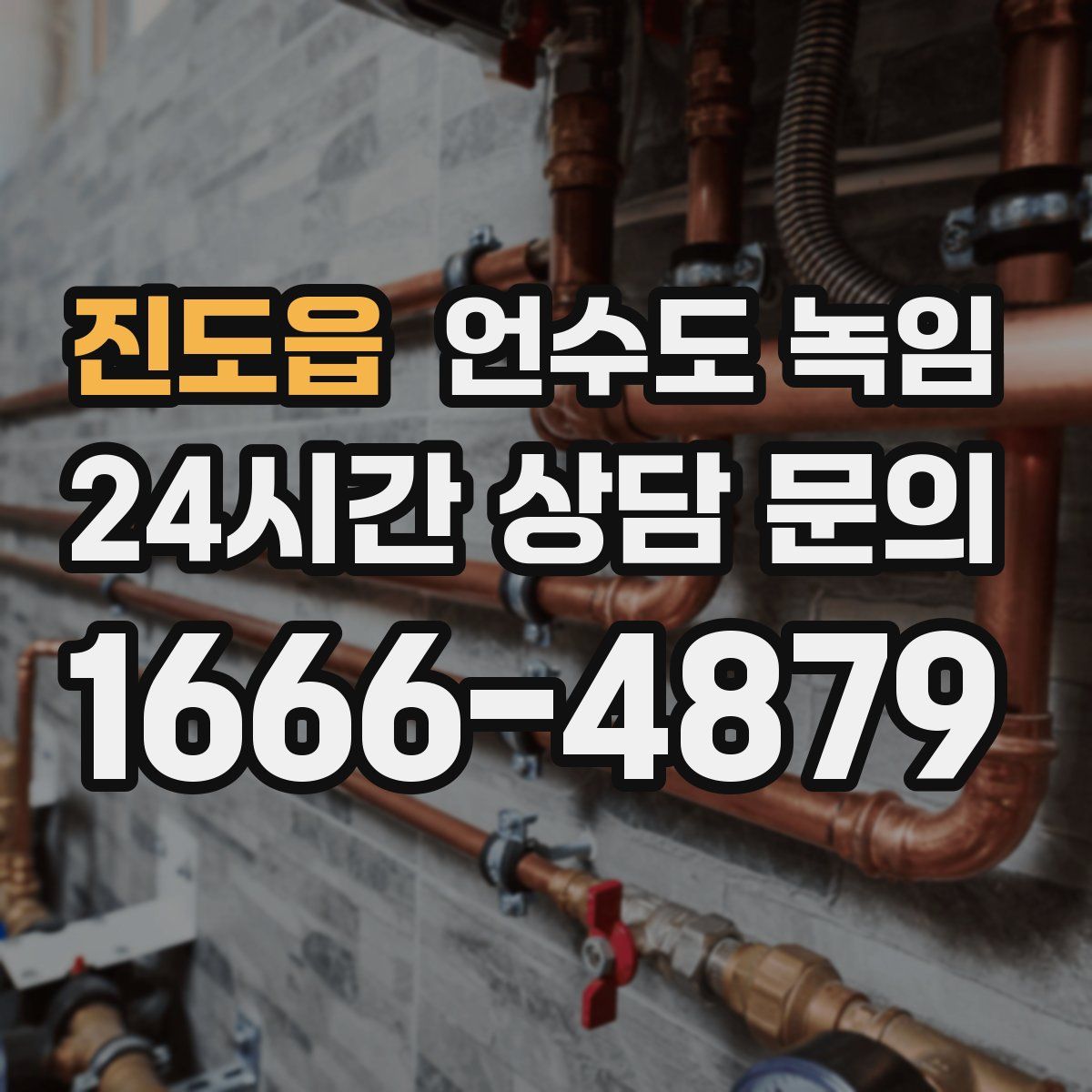 진도읍 언수도 녹임