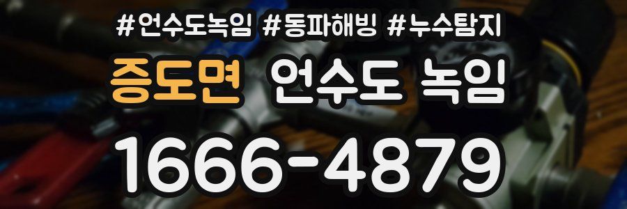 증도면 언수도 녹임