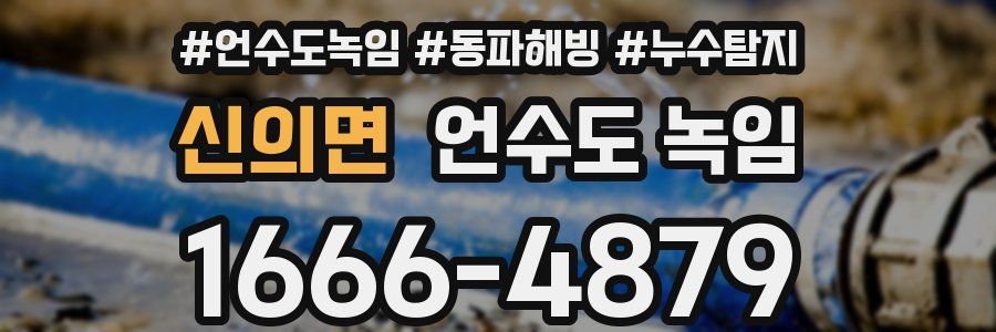 신의면 언수도 녹임