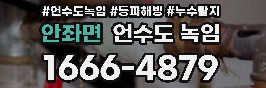 안좌면 언수도 녹임