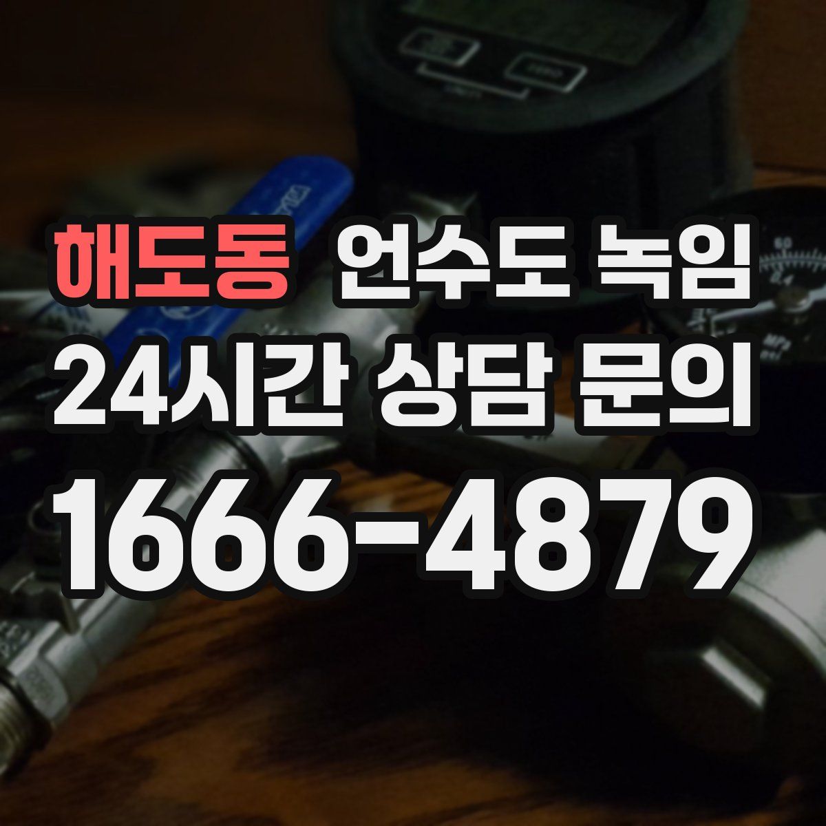 해도동 언수도 녹임