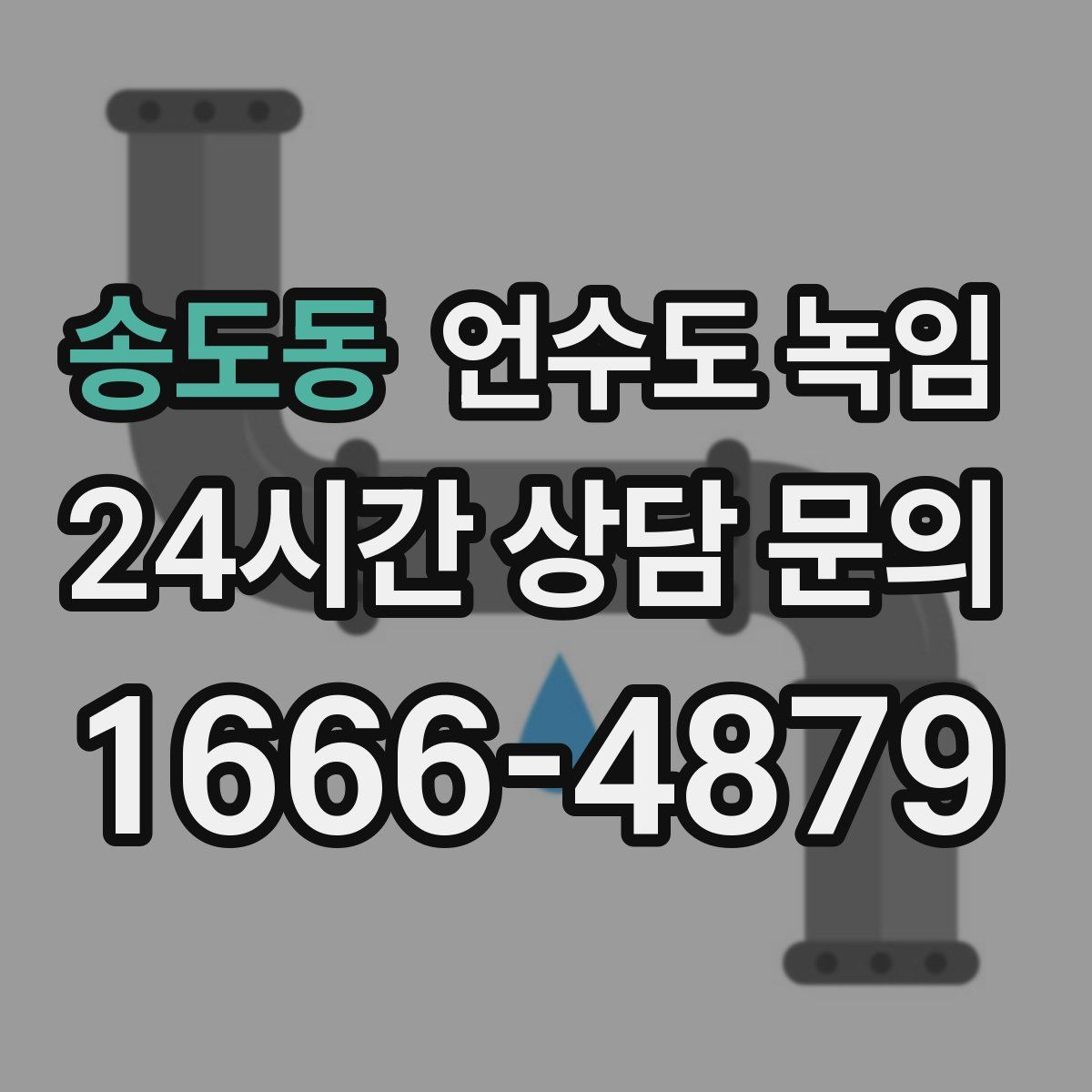 송도동 언수도 녹임