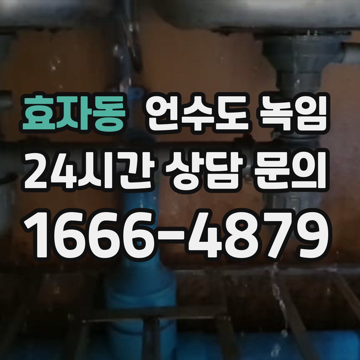 효자동 언수도 녹임