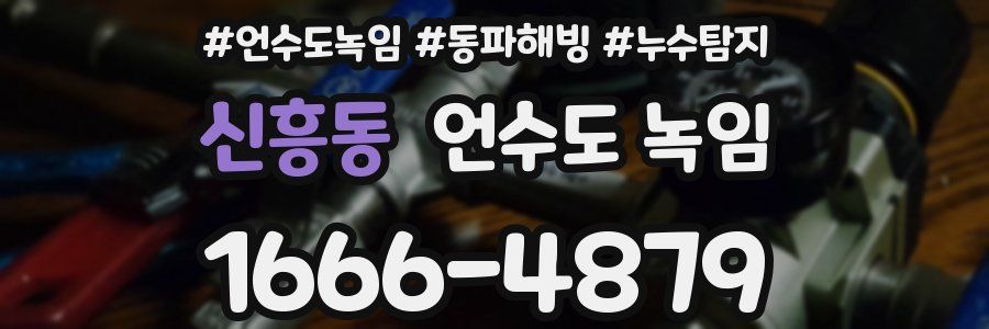 신흥동 언수도 녹임