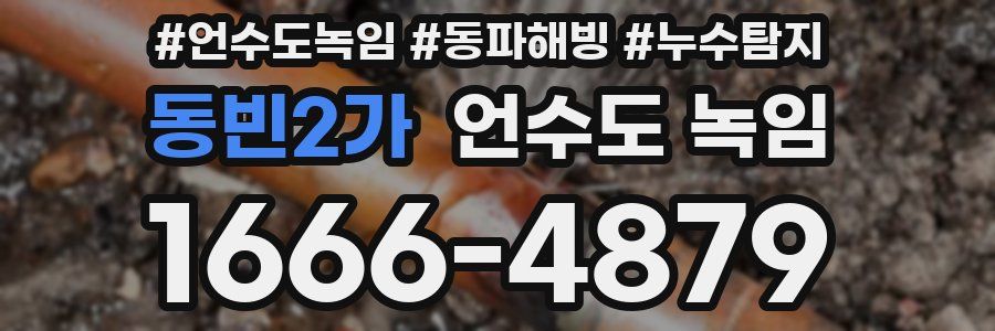 동빈2가 언수도 녹임