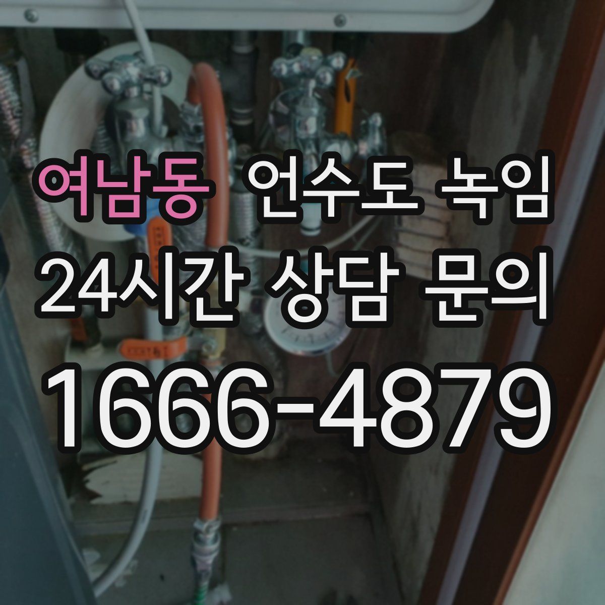 여남동 언수도 녹임