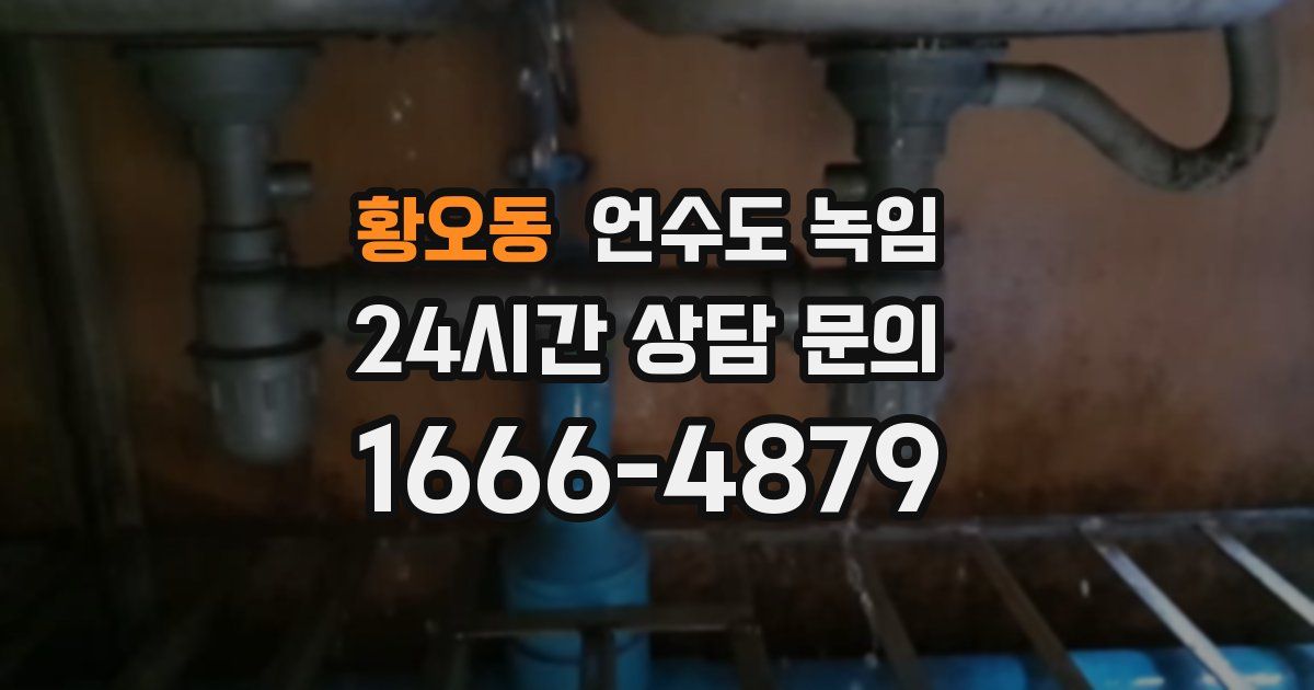 황오동 언수도 녹임