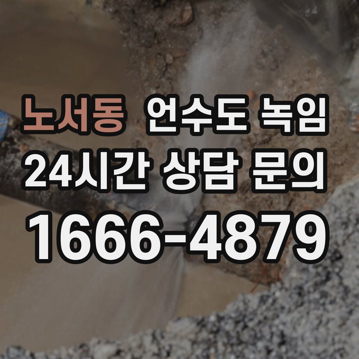 노서동 언수도 녹임