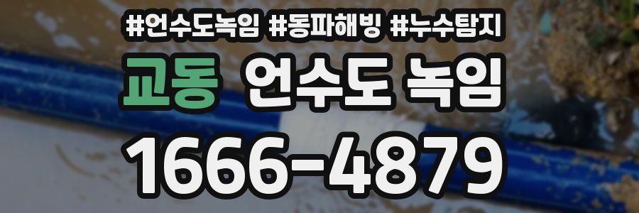 교동 언수도 녹임