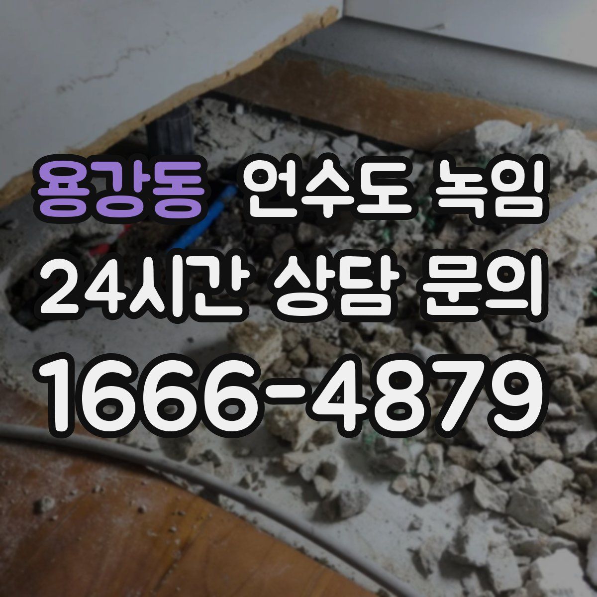 용강동 언수도 녹임