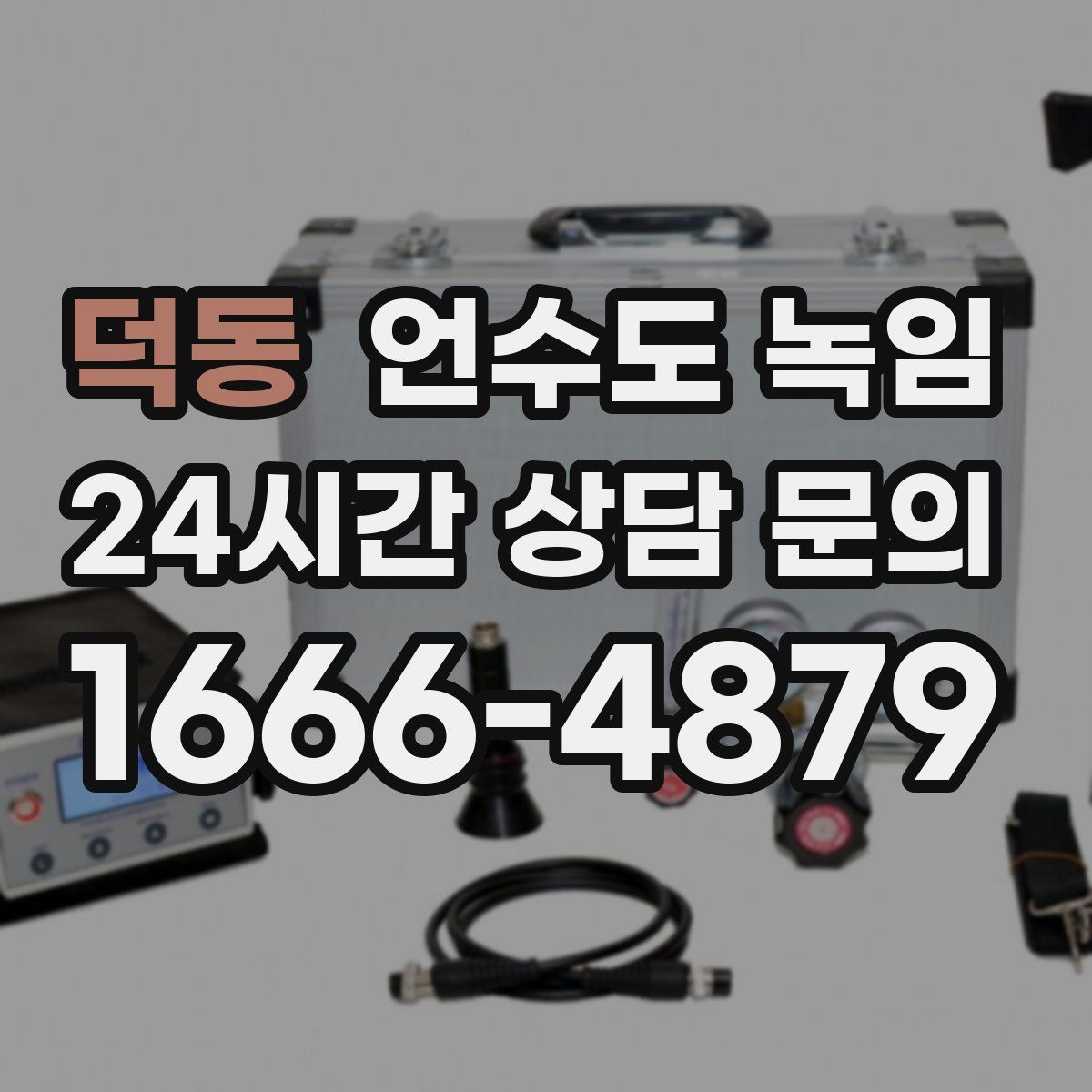 덕동 언수도 녹임