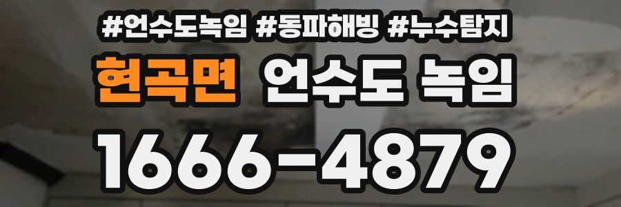 현곡면 언수도 녹임