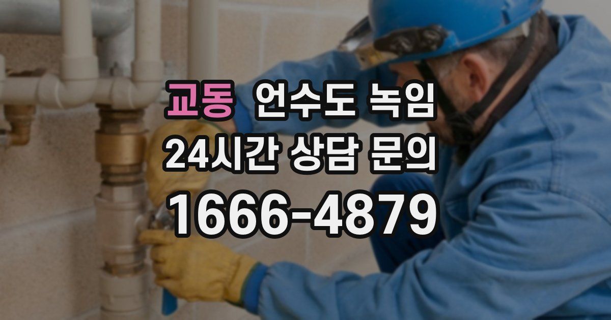 교동 언수도 녹임