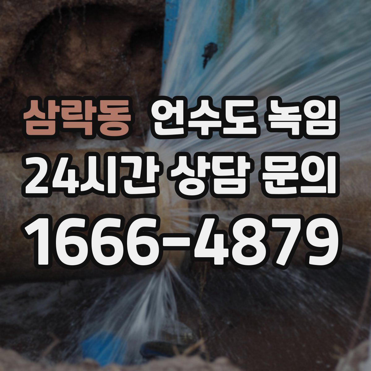 삼락동 언수도 녹임