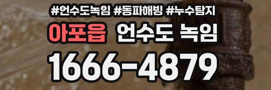 아포읍 언수도 녹임