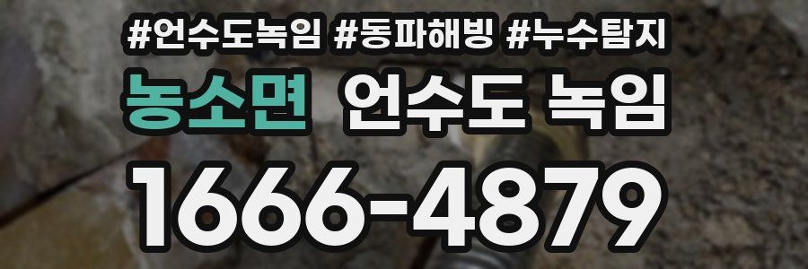 농소면 언수도 녹임