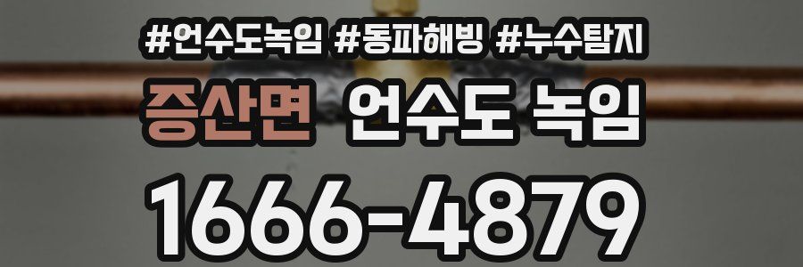 증산면 언수도 녹임