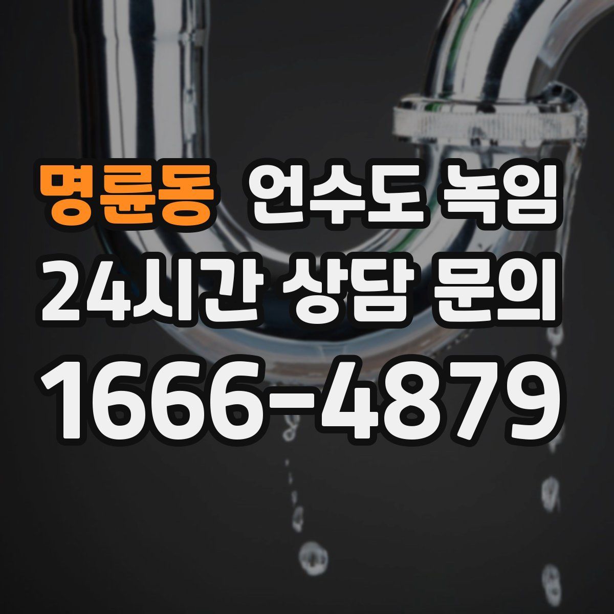 명륜동 언수도 녹임