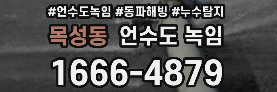 목성동 언수도 녹임