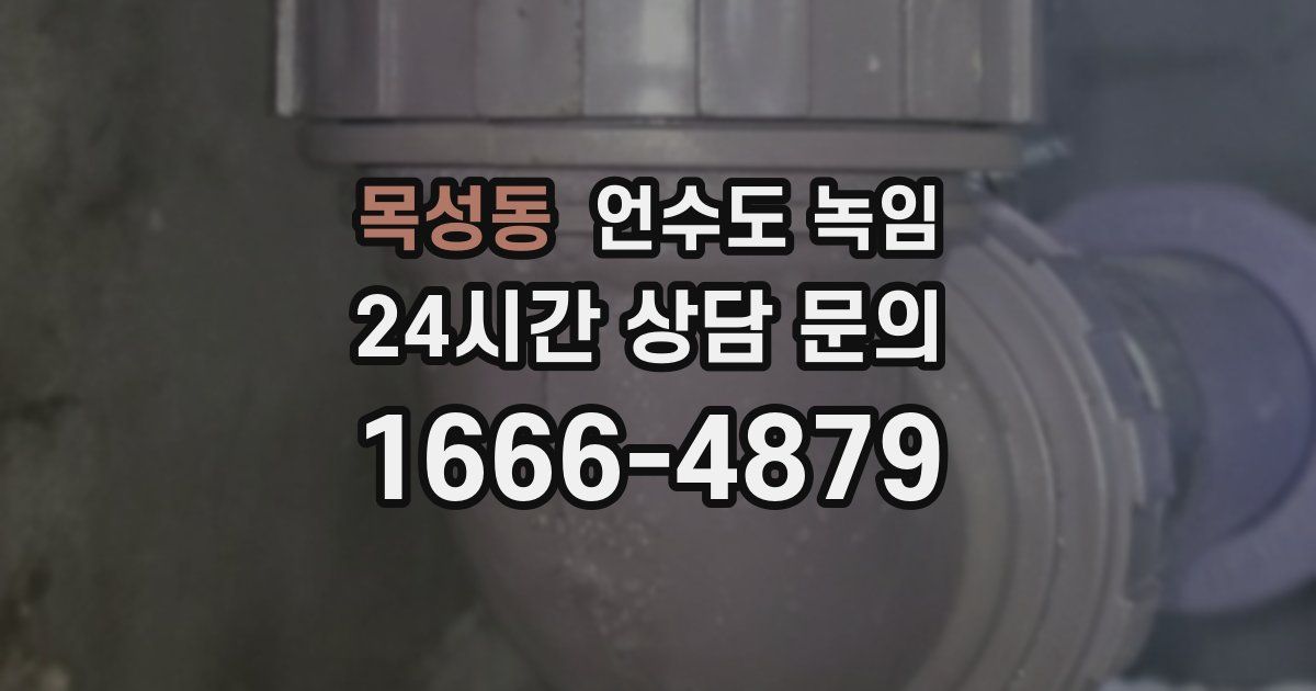 목성동 언수도 녹임