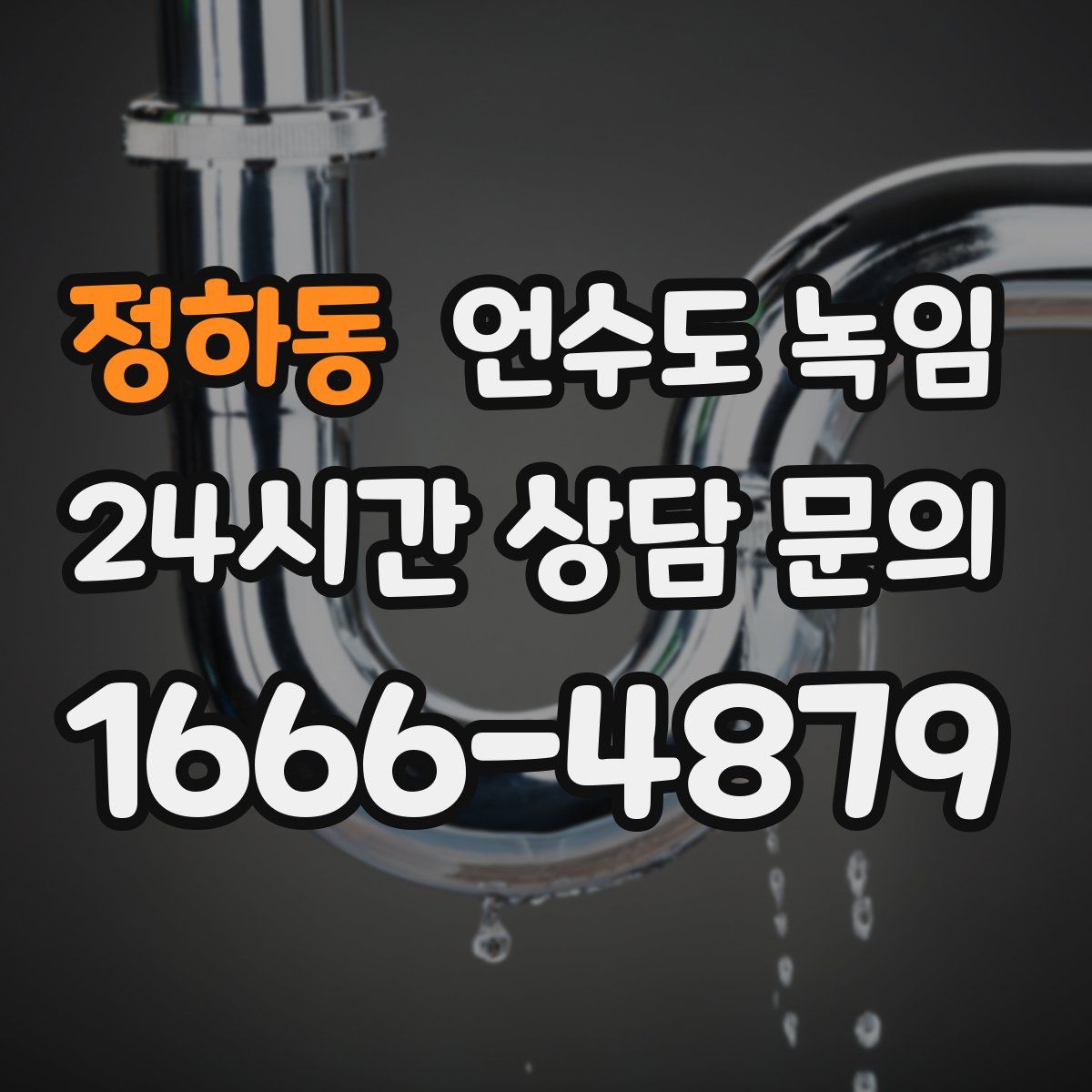 정하동 언수도 녹임