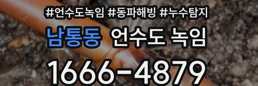 남통동 언수도 녹임