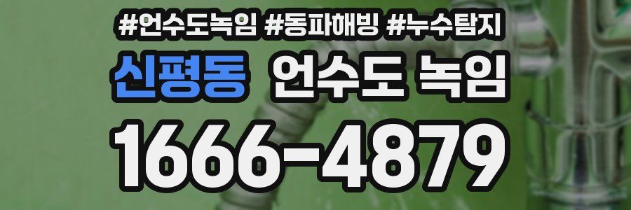 신평동 언수도 녹임