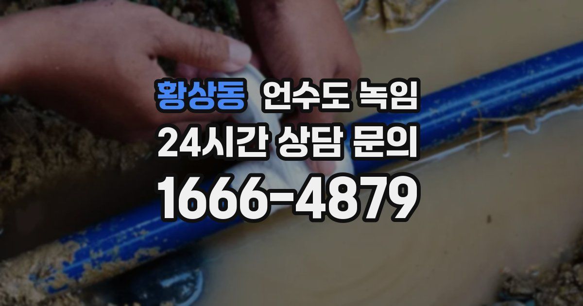 황상동 언수도 녹임