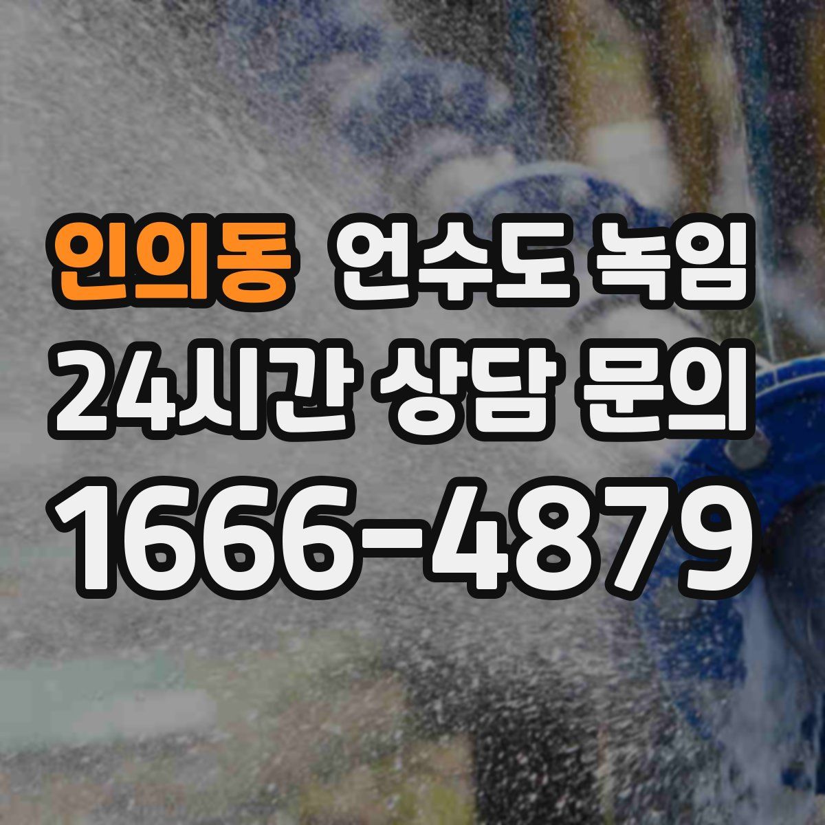 인의동 언수도 녹임