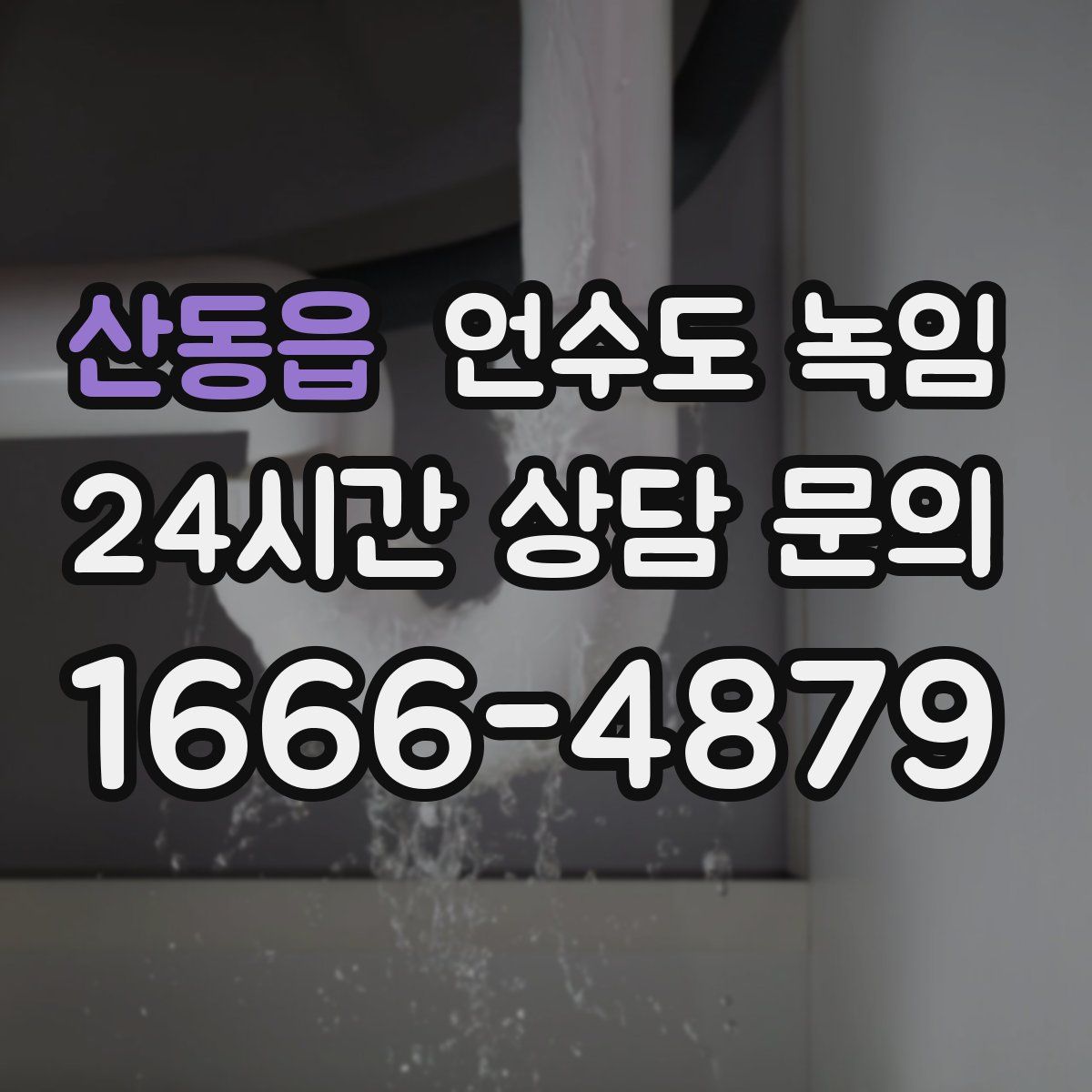 산동읍 언수도 녹임