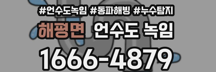 해평면 언수도 녹임