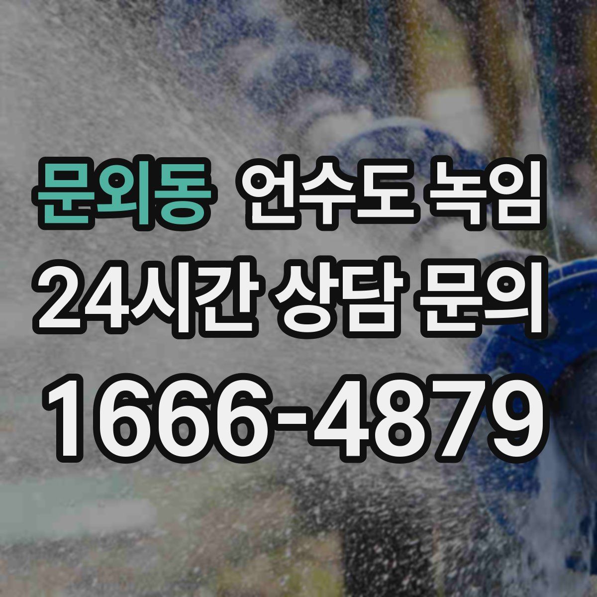 문외동 언수도 녹임