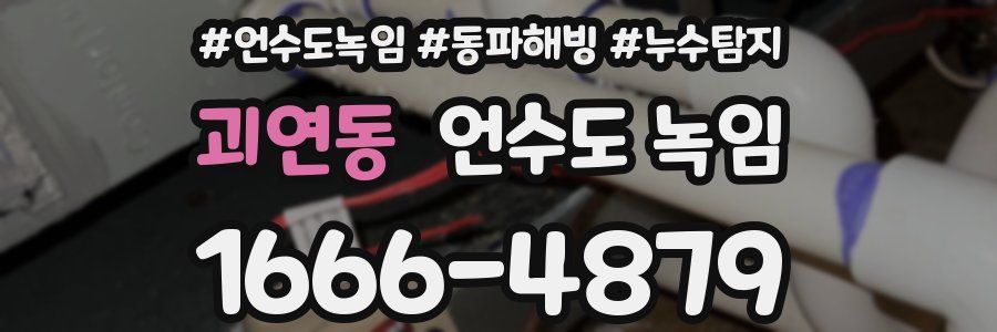 괴연동 언수도 녹임