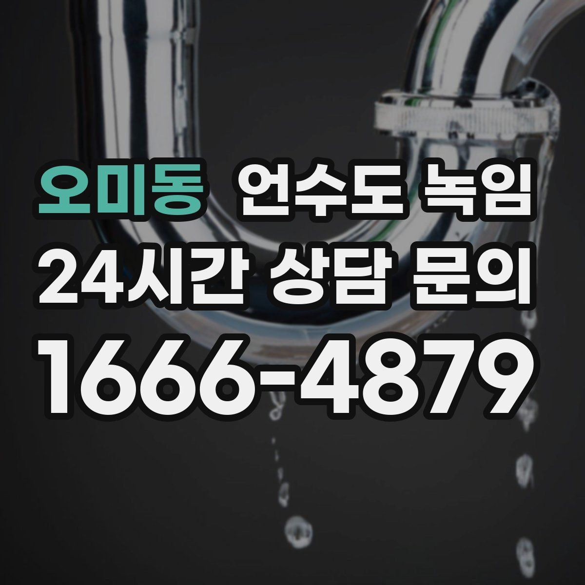 오미동 언수도 녹임