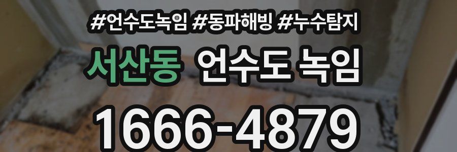 서산동 언수도 녹임