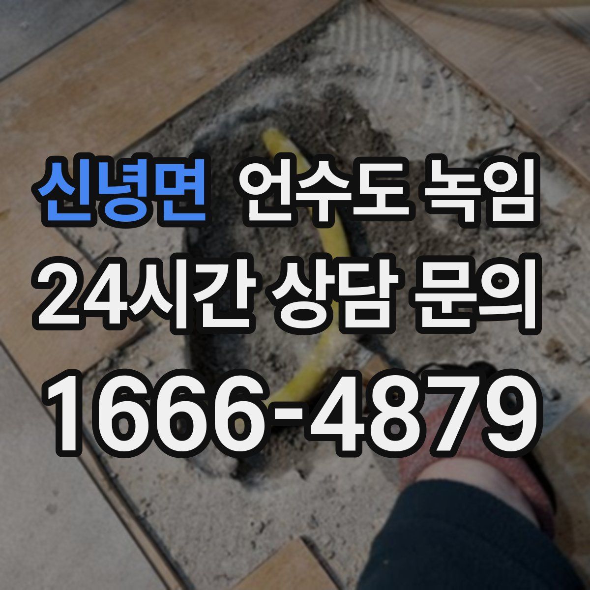 신녕면 언수도 녹임